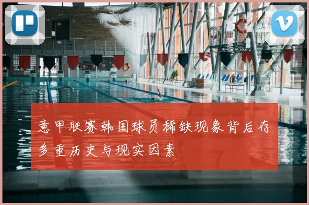 意甲联赛韩国球员稀缺现象背后存多重历史与现实因素